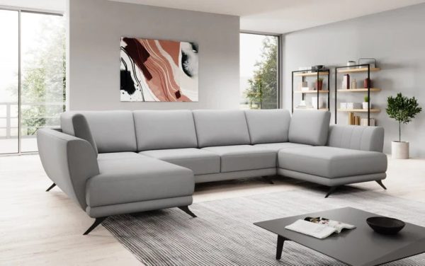 Canapé panoramique convertible Nina (velours ou tissu) Angebot – Bild 4