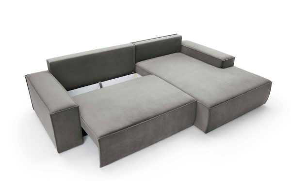 Canapé d angle convertible Chloé avec rangement et lit intégré - 3 coloris Rabatt – Bild 3